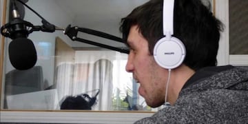 Gonzalo Giles, el joven mudo que hace radio (Foto: Instagram)