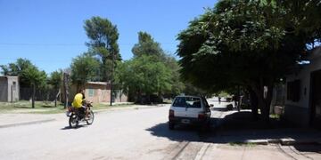 Calle Chacho Peñaloza\u002E En ese sector fue atacado Díaz\u002E Foto: El Diario de la República\u002E