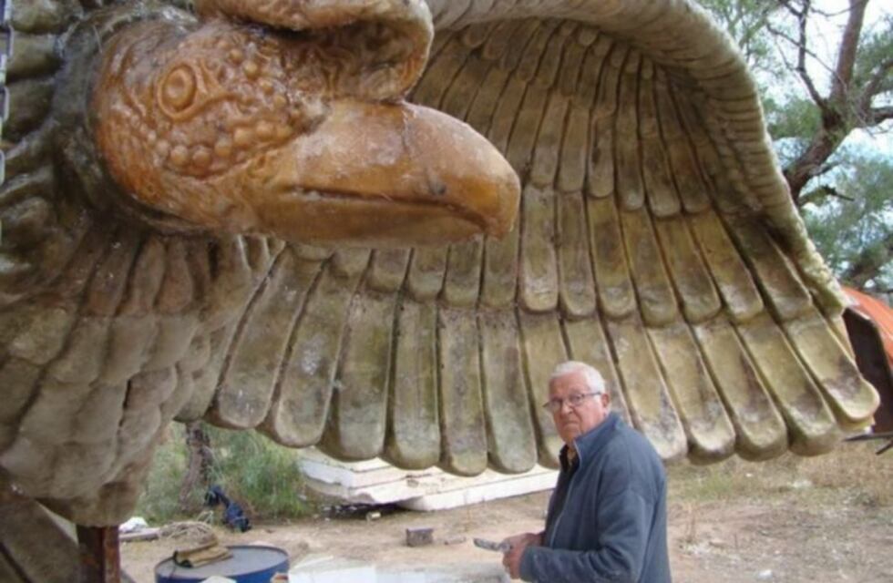 Falleció el famoso escultor puntano