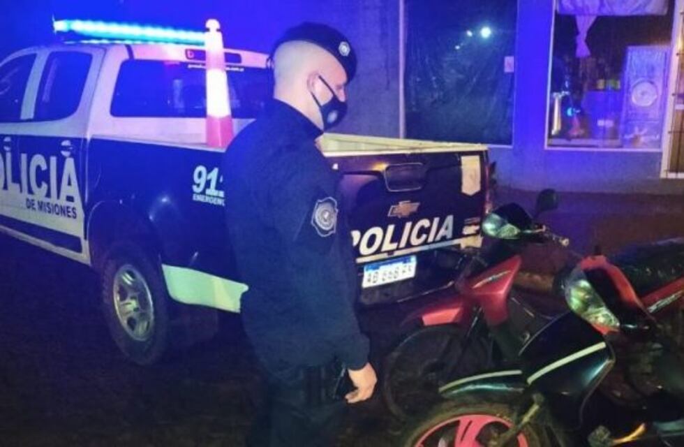 Cuatro detenidos y dos motos secuestradas en operativos en Eldorado