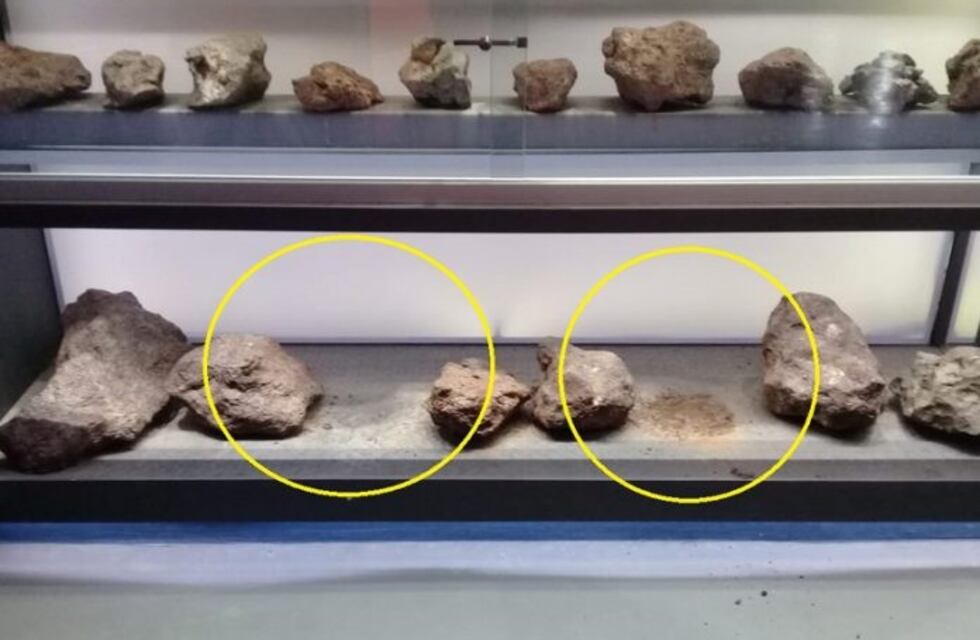 68 mil dolares es el valor de los meteoritos robados