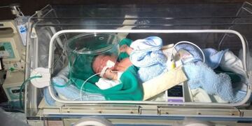 El recién nacido quedó en terapia intensiva\u002E