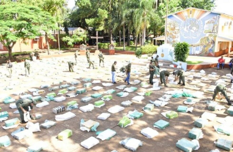 Secuestraron billonario cargamento de marihuana en Dos de Mayo