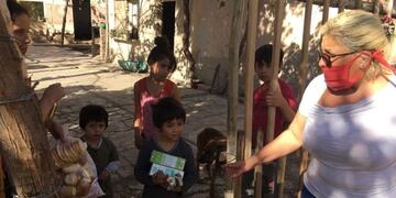 Despertar Solidario entrega alimentos y ropa en los distritos de San Rafael