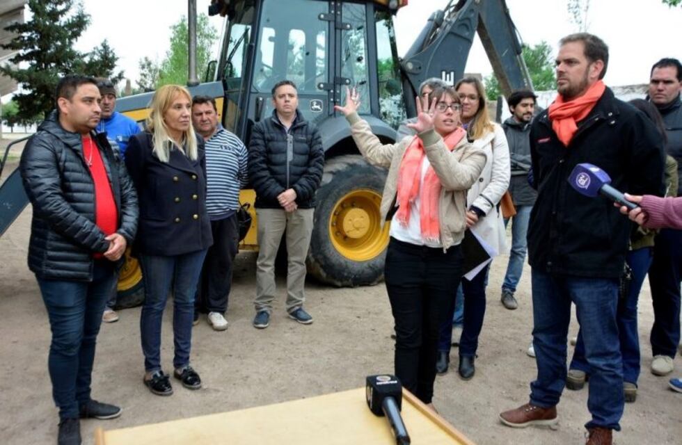 Comenzó la construcción de la nueva escuela generativa en el Club Victoria