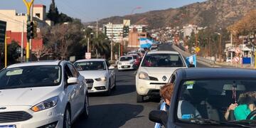 Banderazo 17 de agosto Carlos Paz
