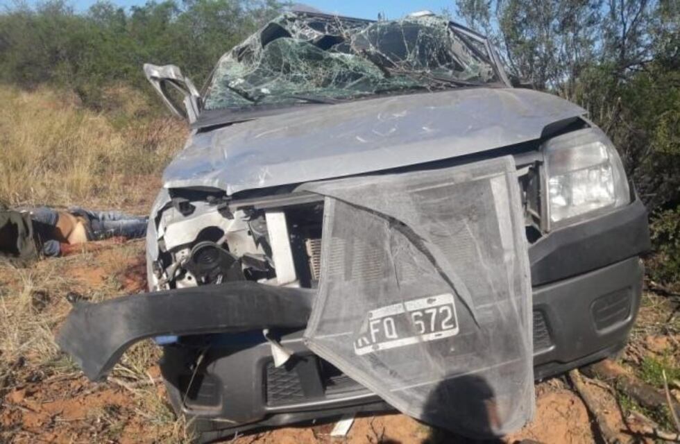 Cabeceó por el cansancio y su pareja falleció en un accidente en la ruta 20