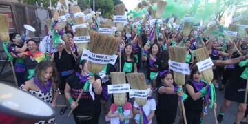 Marcha del #8M en Neuquén