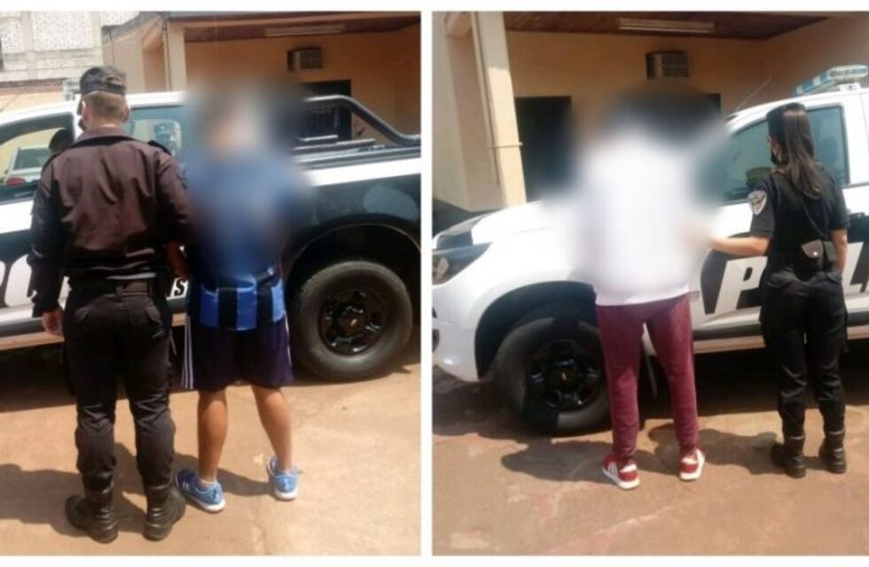 Dos sujetos se pelearon en la calle y terminaron detenidos