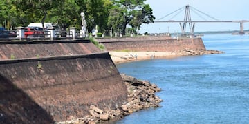 Preocupa la bajante del río Paraná