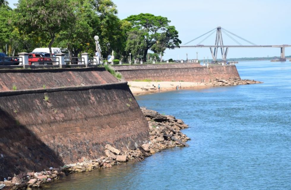 Preocupa el poco caudal del río Paraná en Corrientes