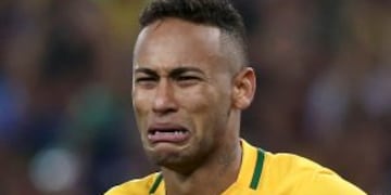 Neymar rompe en llanto luego de ganar el oro olu00edmpico.