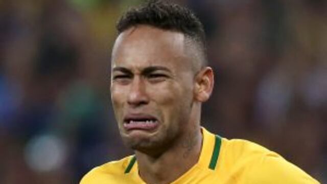 Neymar rompe en llanto luego de ganar el oro olu00edmpico.
