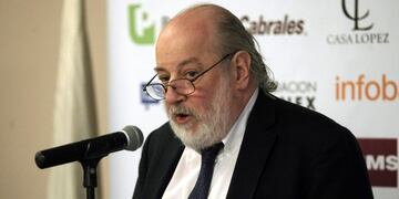 DYN32, BUENOS AIRES, 01/11/2017, EL JUEZ FEDERAL CLAUDIO BONADIO PARTICIPA DEL CICLO DE CONFERENCIAS QUE ORGANIZA EL ROTARY CLUB \