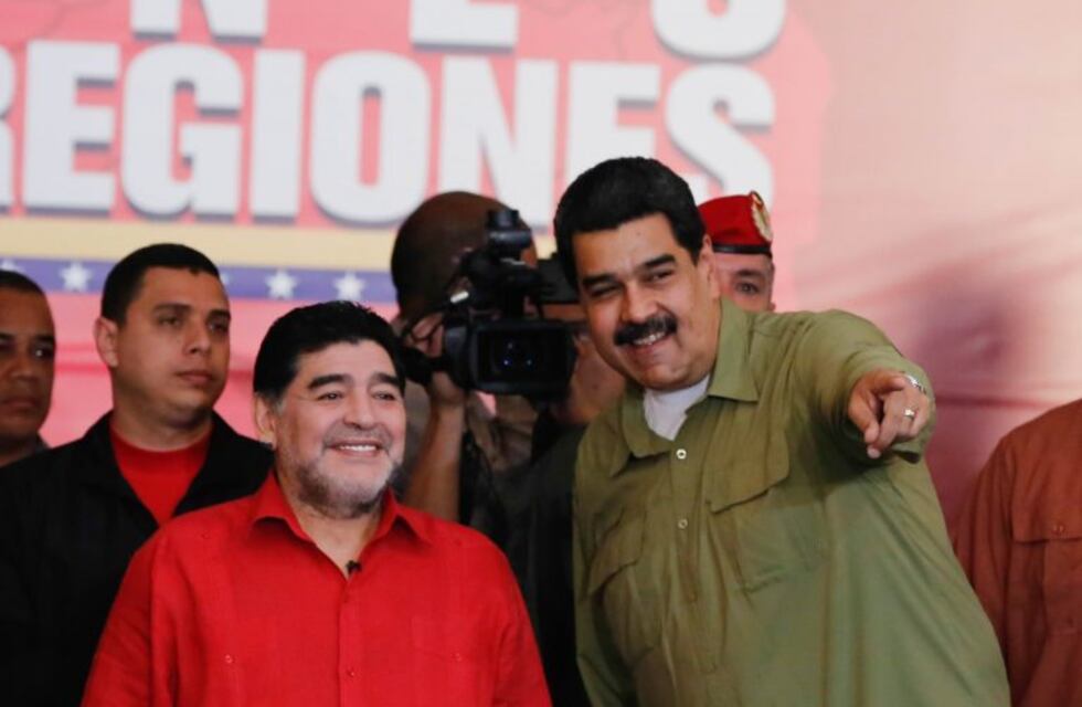 Nicolás Maduro le envió una carta a Diego Maradona por su cumpleaños
