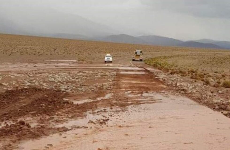 Varias rutas están complicadas por el temporal que azotó a la provincia