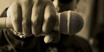 Competencia de rap (Foto: Web)