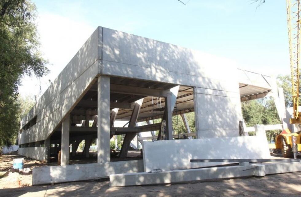 Avanzan las obras en el nuevo "Arena Villa Carlos Paz"