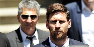 El futbolista y su papá afrontaron un juicio en España que concluyó con una condena por fraude fiscal valuado en 4,1 millones de euros. (DPA)