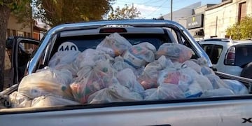 Mercadería entregada de Punta Alta