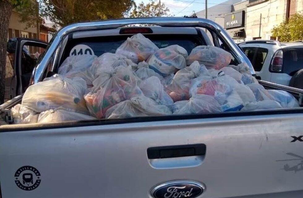 Punta Alta: entrega de mercadería del Programa Alimentario Municipal