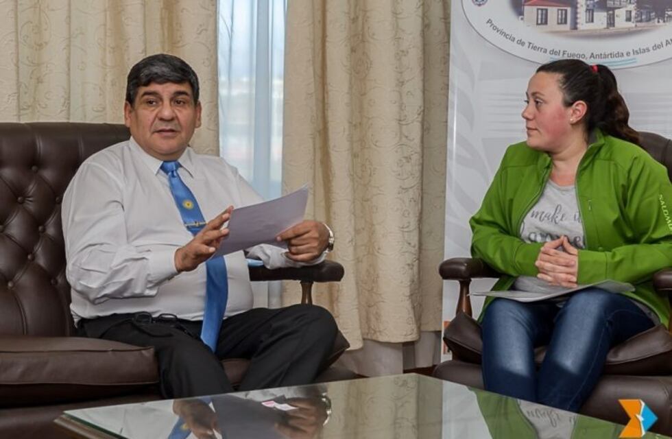 Laura Villarreal, de la Asociación Tú puedes, se entrevistó con el Vicegobernador