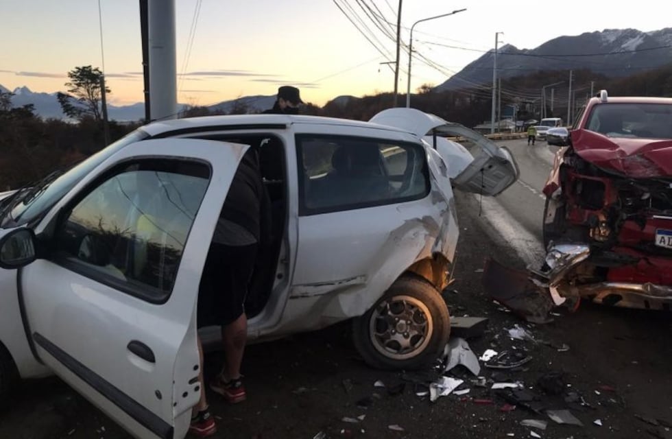 Accidente de tránsito en Ushuaia