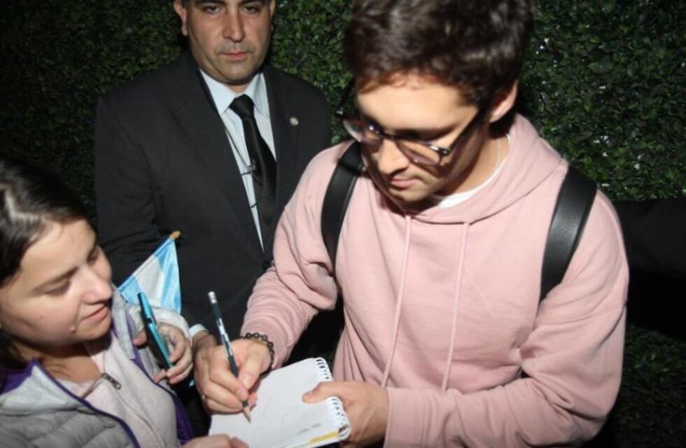 Diego Boneta, el actor que interpretó a Luis Miguel en la serie, ya está en Argentina