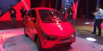 Presentaron el auto eléctrico argentino Volt e1\u002E