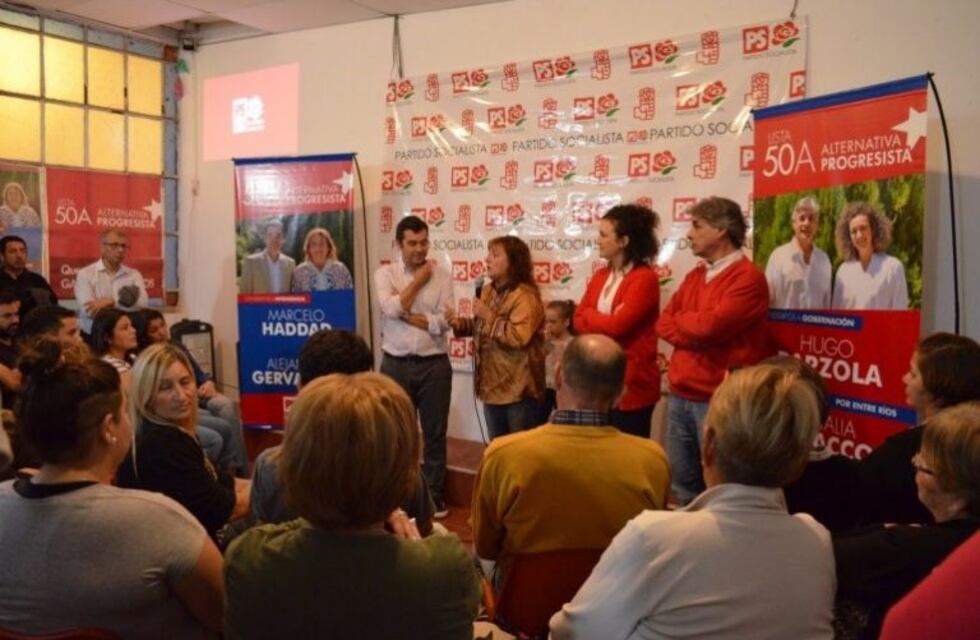 El socialismo cerró su campaña en Entre Ríos: "Es hora de que ganen los buenos"