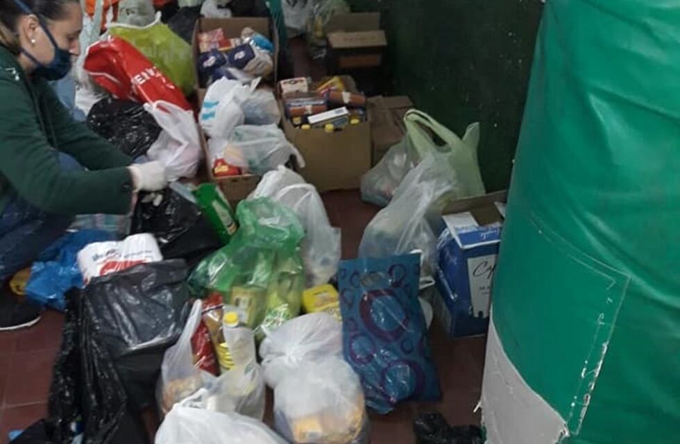 Una cruzada solidaria que emociona en Traslasierra