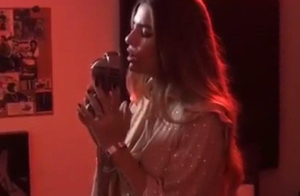 La China Suárez sorprendió con su dulce voz