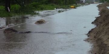 Temporal en Corrientes\u002E (Foto: Corrientes Hoy)