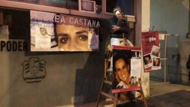 El padre de Andrea Castana se atrincheró en los Tribunales de Carlos Paz\u002E