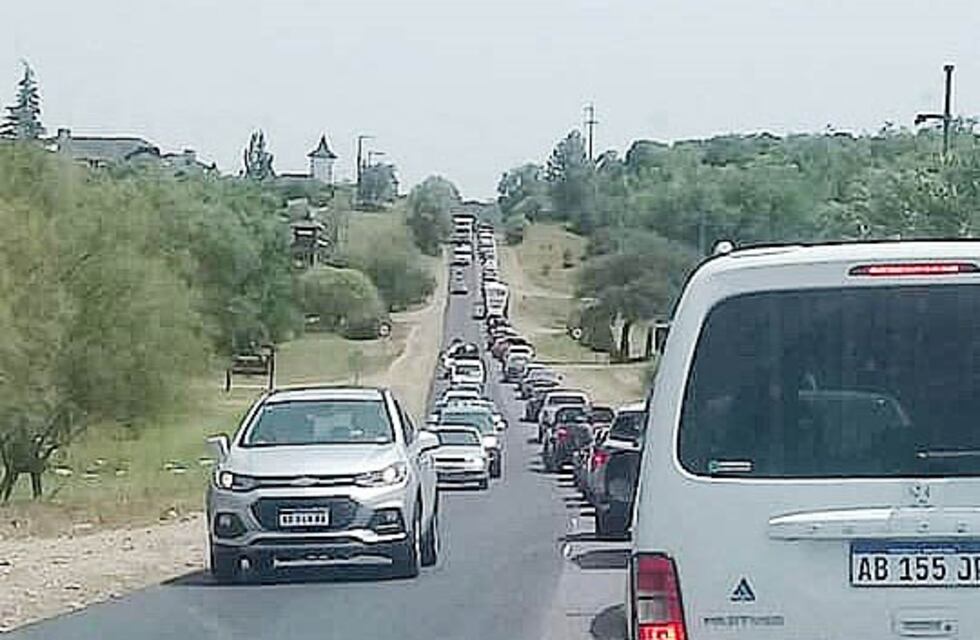 Quejas por trabajos en ruta 5 que provocan demoras en el tránsito