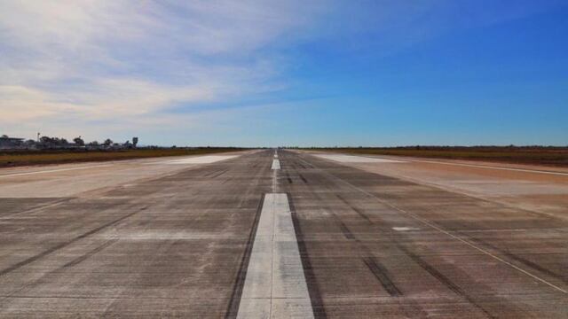 La nueva pista del aeropuerto Córdoba\u002E