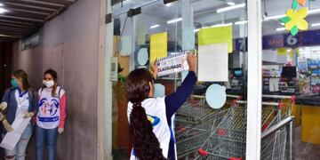 La clausura es preventiva y por 24 horas