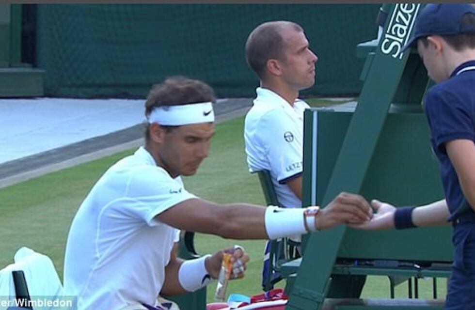Nadal fue criticado en las redes por su actitud con un ball boy