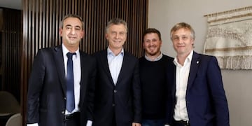 Javkin aprovechó la visita de Macri a Rosario y mantuvo una reunión