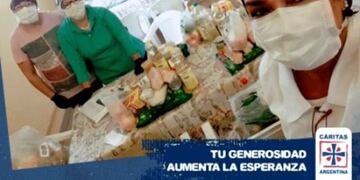 Colecta anual Cáritas 2020 - Días 13 y 14 de junio\nCrédito: Cáritas