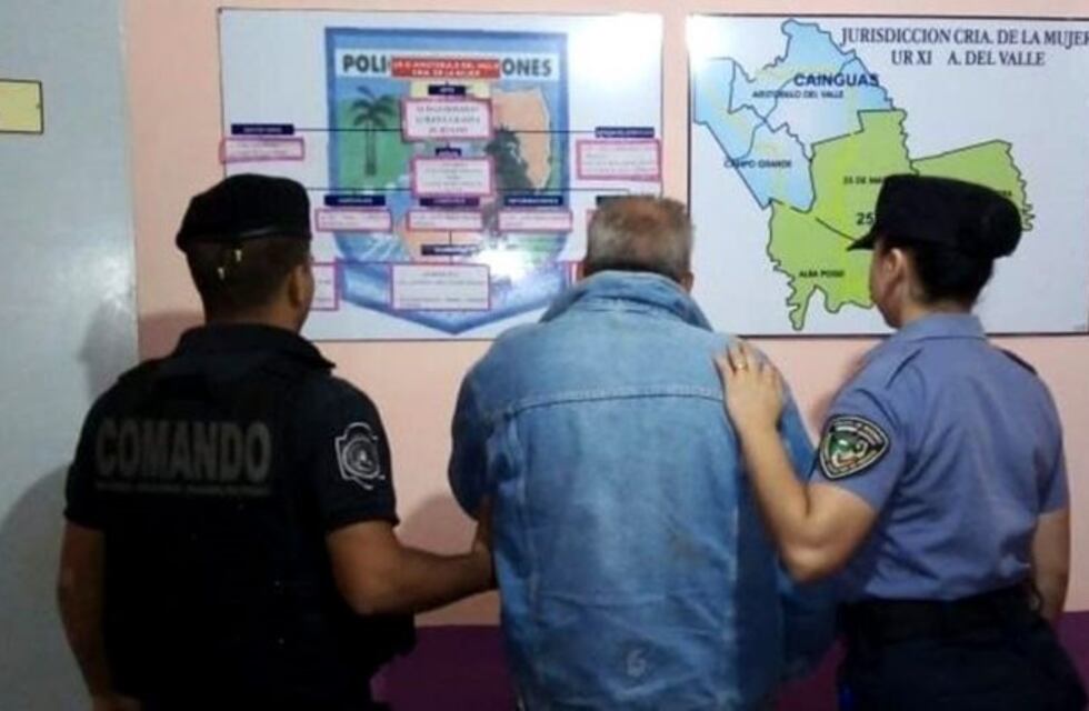 Violento fue detenido por desobedecer una orden de restricción
