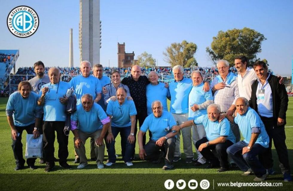 Los integrantes del Belgrano del '68 son socios honorarios