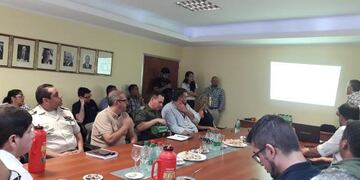 Reunión sobre protocolo contra el dengue\u002E (Misiones)