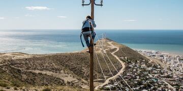La SCPL denunció el robo de cables en el Cerro Chenque de Comodoro
