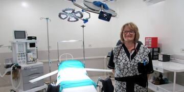 La sala de terapia intensiva del Pintos se llamará María del Carmen Ruiz