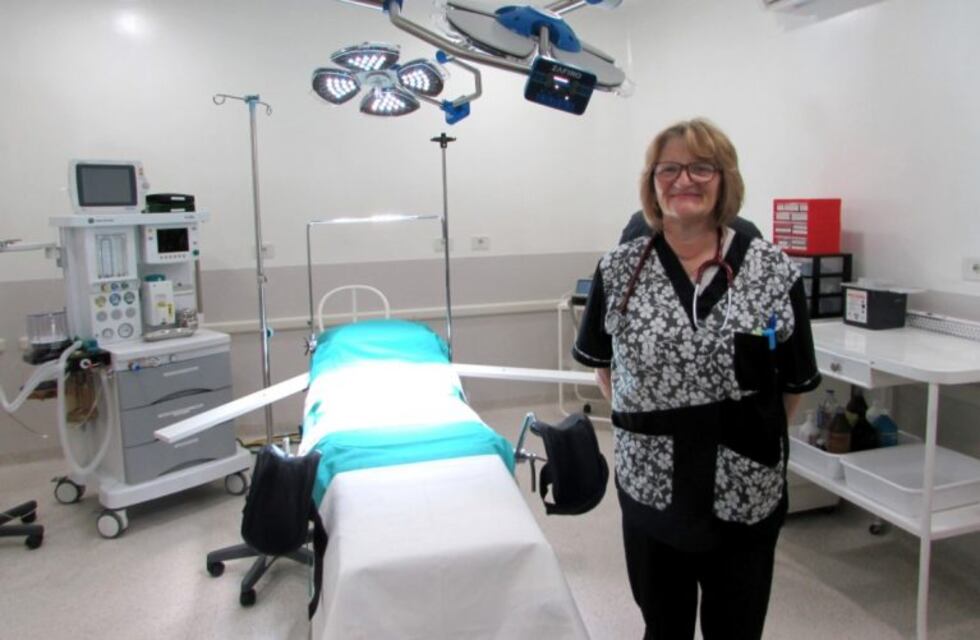 La sala de terapia intensiva del Pintos se llamará María del Carmen Ruiz