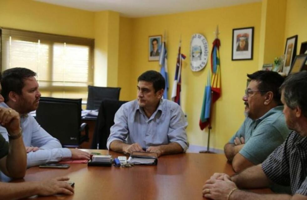 Martínez recibió a Di Stefano por las obras de agua en Eldorado