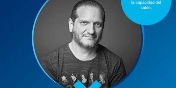 Darío Sztajnszrajber en Mar del Plata (Foto: Twitter @sztajnszrajber)