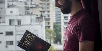 Patricio Tarantino publicará su propia enciclopedia sobre el mundo de Harry Potter\u002E (Constanza Niscovolos)