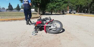 Accidente en Arroyito donde pierde la vida un joven